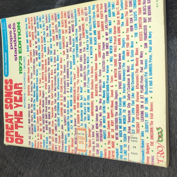 60s 70s Vintage Music Books Lyrics Hits - Picture 5 of 8